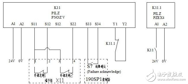 安全繼電器工作原理、接線圖、使用方法